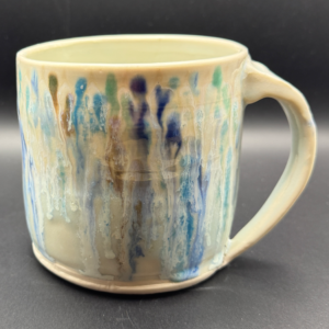 Blue Peacock Mug